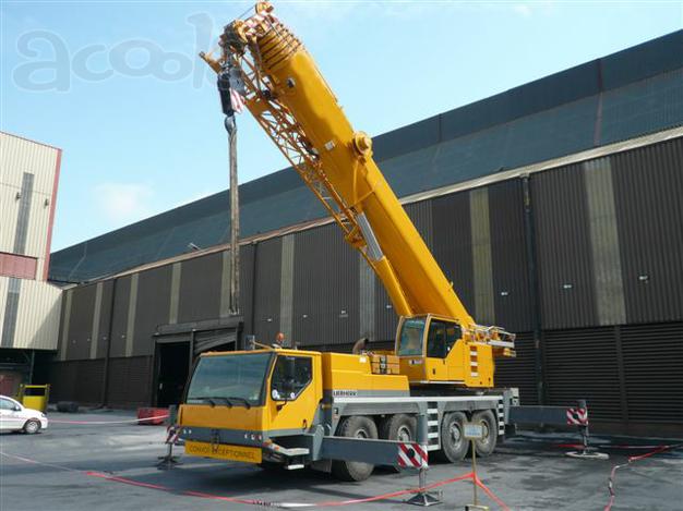 Предлагаем в аренду автокраны Liebherr LT 1100